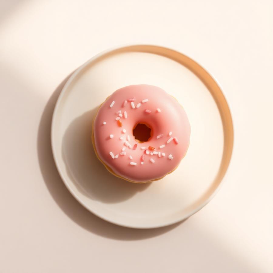 Guava Mochi Donut